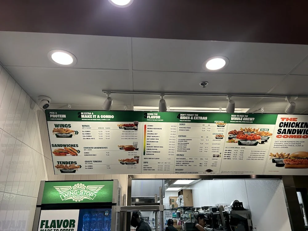 Wingstop food and storefront view at 1409 South Old Highway 91 in Cedar City, Utah