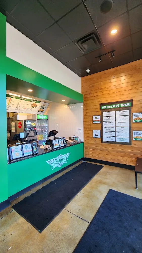 Wingstop food and storefront view at 1917 West 1800 N. Suite A2 in Clinton, Utah