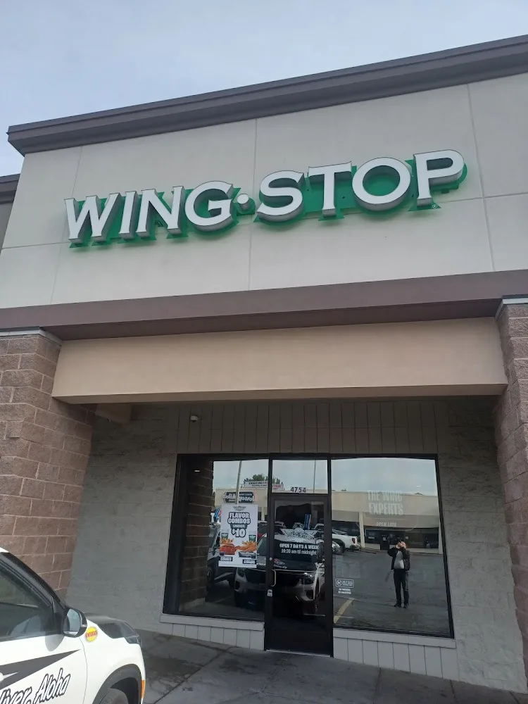 Wingstop food and storefront view at 4752 S. Highland Dr. in Millcreek, Utah