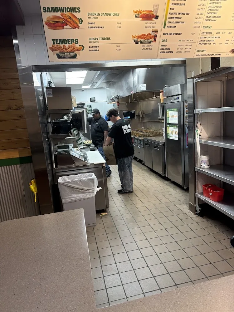 Wingstop food and storefront view at 5454 W. Daybreak Pkwy in South Jordan, Utah