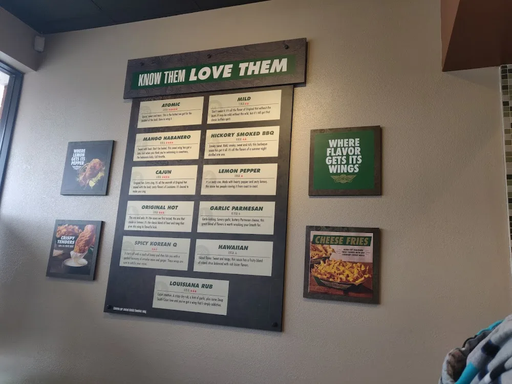 Wingstop food and storefront view at 5650 Redwood Road in Taylorsville, Utah