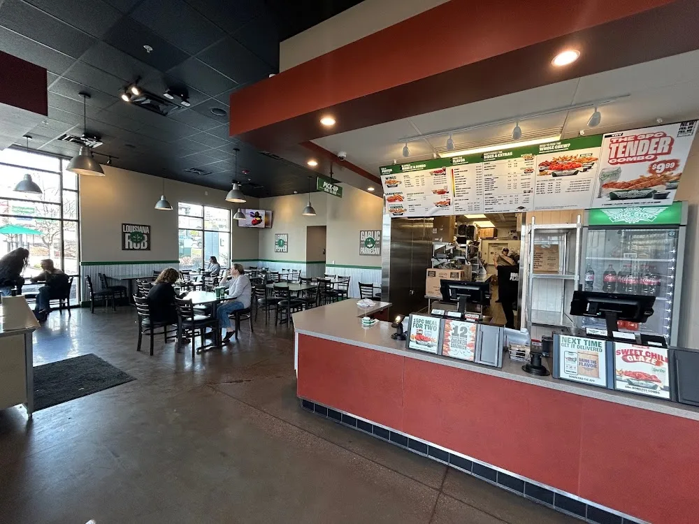 Wingstop food and storefront view at 618 W. 2600 S in Woods Cross, Utah