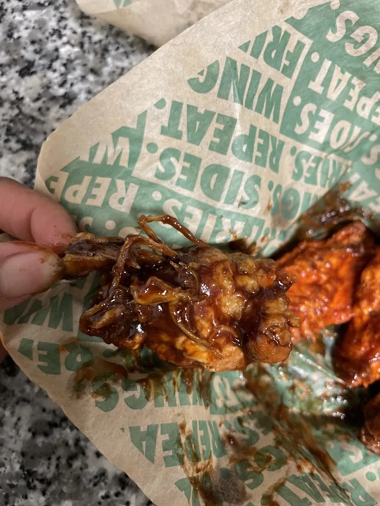 Wingstop food and storefront view at 3521 S Jefferson St in Baileys Crossroads, Virginia