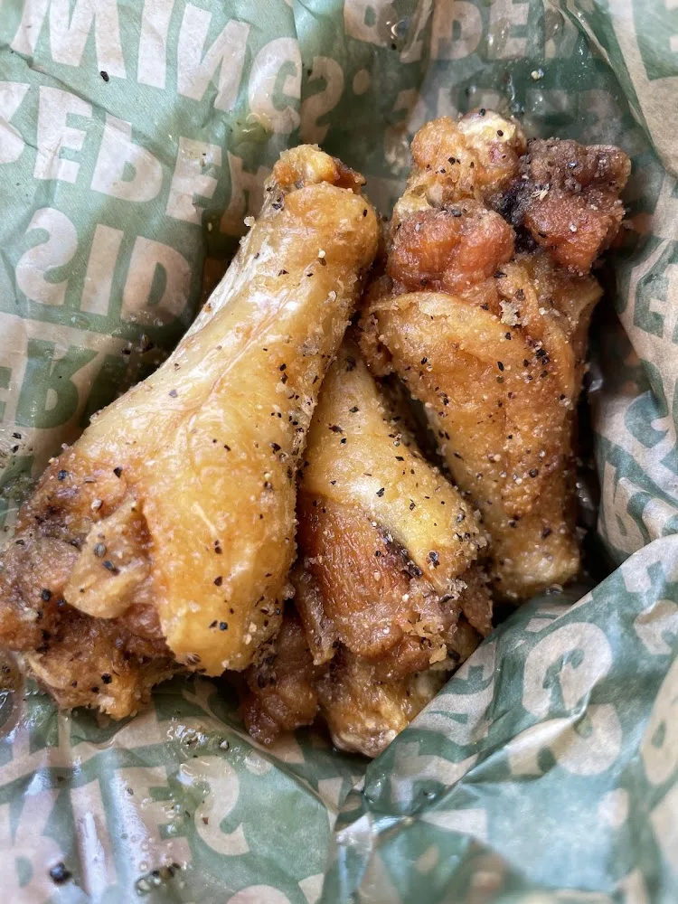 Wingstop food and storefront view at 9048 Staples Mill Rd in Henrico, Virginia