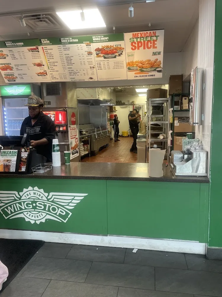 Wingstop food and storefront view at 5792 Churchland Blvd in Portsmouth, Virginia