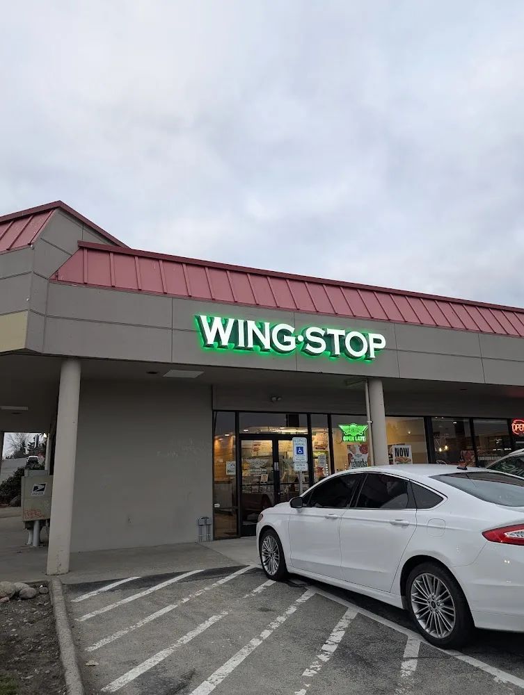 Wingstop food and storefront view at 15702 1st Ave S in Burien, Washington