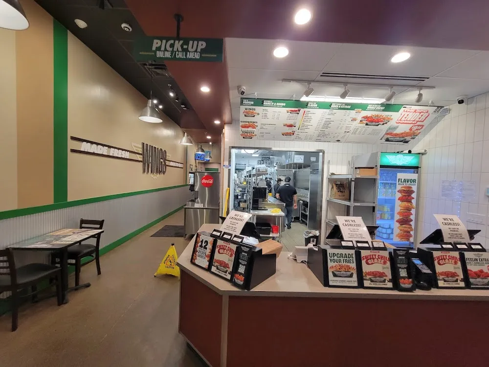 Wingstop food and storefront view at 31653 Pacific Hwy S in Federal Way, Washington
