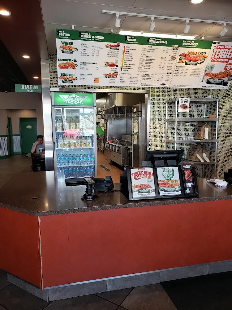 Wingstop food and storefront view at 708 S. Gammon Rd in Madison, Wisconsin