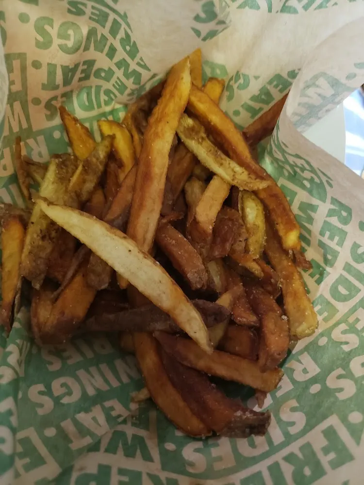 Wingstop food and storefront view at 708 S. Gammon Rd in Madison, Wisconsin