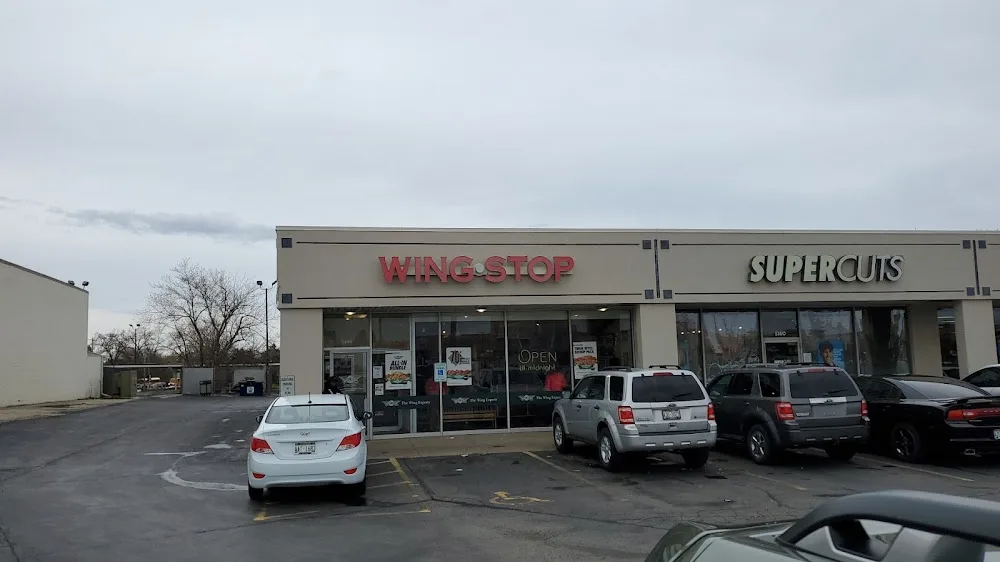 Wingstop food and storefront view at 5400 Washington Ave in Racine, Wisconsin