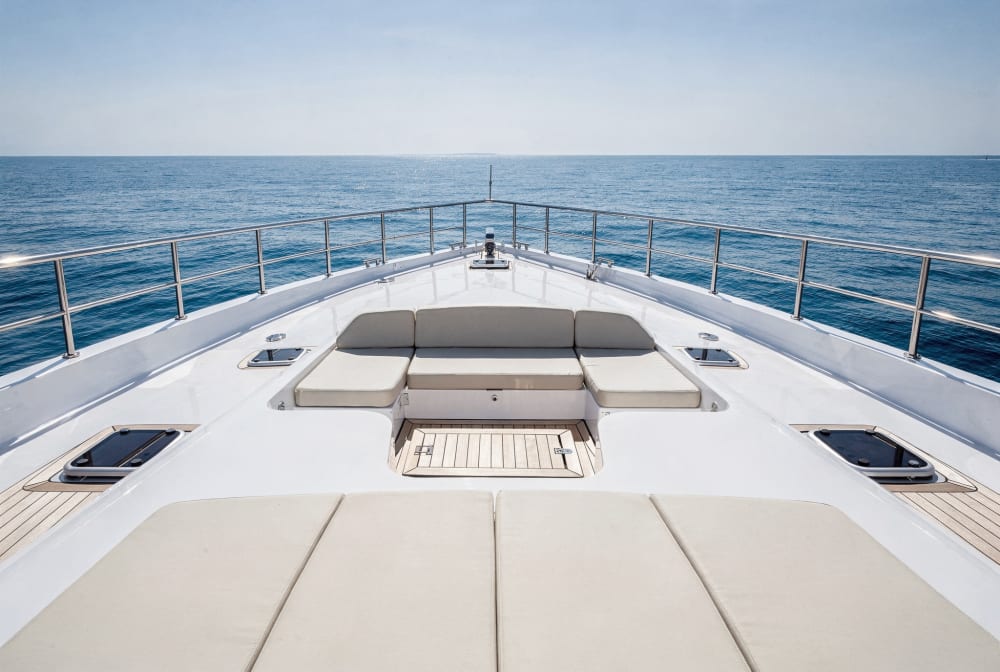 M/Y Halcyon — Foredeck.