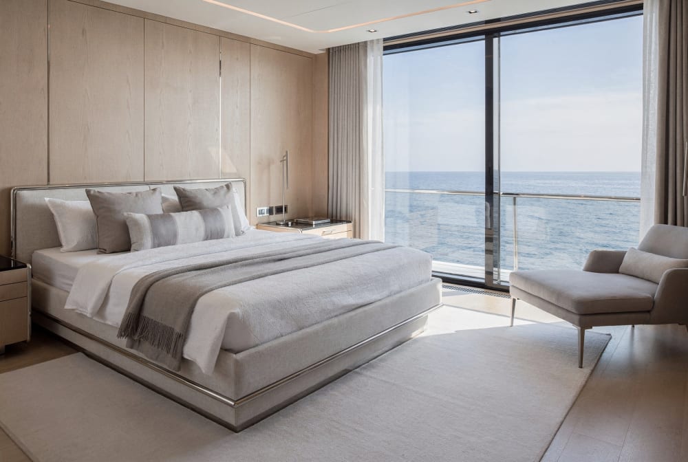 M/Y Sirocco — Master Suite.