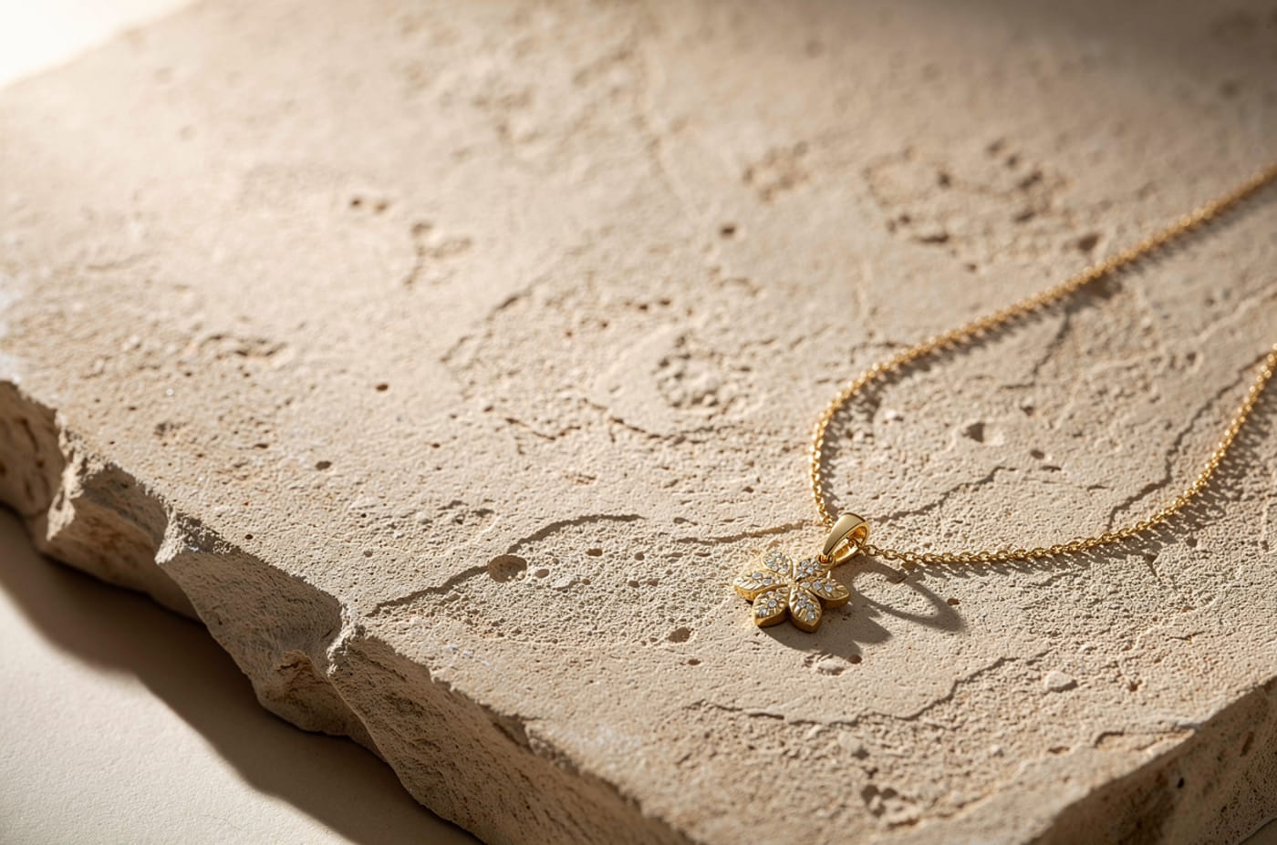 SOLENNE — fine jewellery photographed with quiet, considered light.