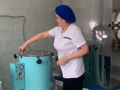 Централизованное стерилизационное отделении (ЦСО) Каширской больницы пополнилось тремя новыми паровыми стерилизаторами