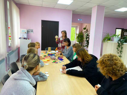 Горбовцы мастерили топиарий-магнит