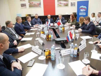 Партийцы Люберец встретились с представителями бизнес сообщества