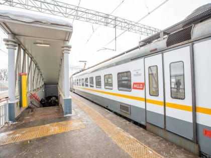 В этом году обновление ждет платформы станции Гривно в Подольске