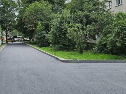 В Рузском городском округе привели в порядок 14 дворовых территорий