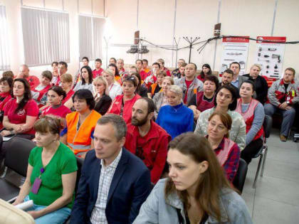 Встреча с трудовым коллективом ГК «Арматех» прошла в Подольске