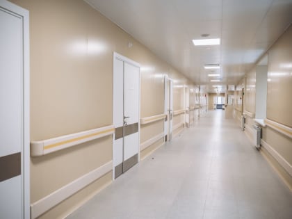 Завершается капитальный ремонт терапевтического корпуса Щёлковской больницы на Краснознаменской