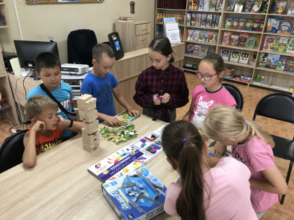 В Никольской библиотеке – мир настольных игр