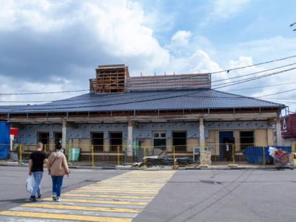 Реконструкция здания автостанции продолжается в Подольске