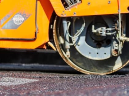 Ямочный ремонт на дорогах подмосковной Каширы продолжается