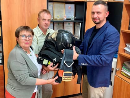 Обучения ребят основам пожарной безопасности для военно-патриотического клуба «Вымпел-Талдом».