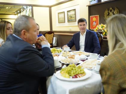 Владимир Волков в Люберцах встретился с координатором фонда поддержки участников СВО