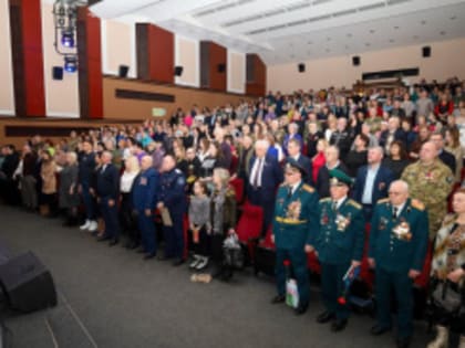 В Лобне прошёл большой концерт в честь Дня защитника Отечества