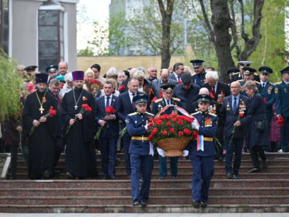 В Ленинском городском округе прошёл митинг, посвящённый Великой Победе