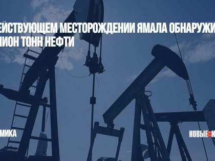 На действующем месторождении Ямала обнаружили миллион тонн нефти