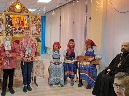 Святочное представление воспитанников воскресной школы «Вертоград»