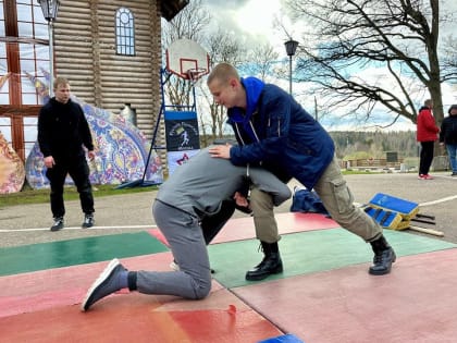 На Городке прошли мастер-классы по рукопашному бою