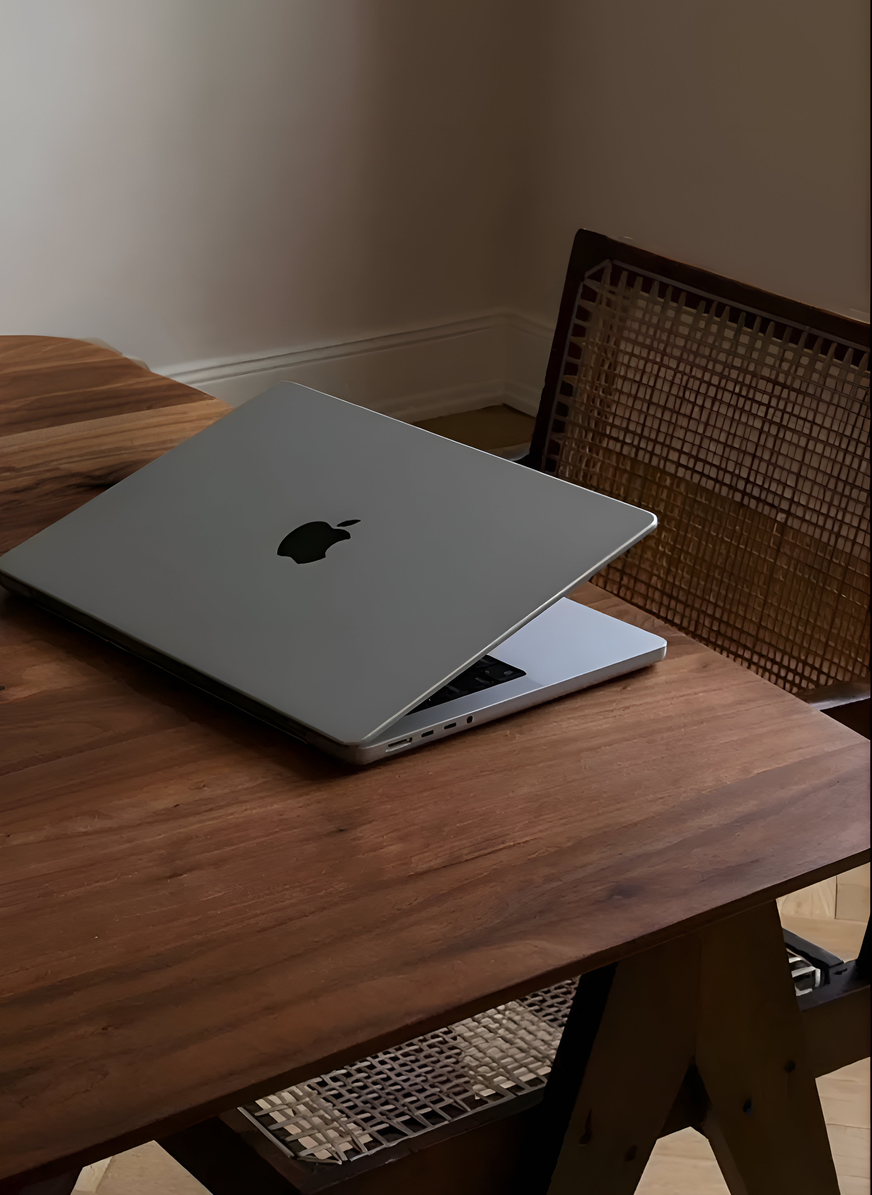 Agency desk workspace