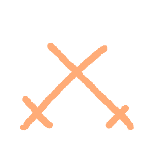 An image of crossed swords, symbolically representing Violence.