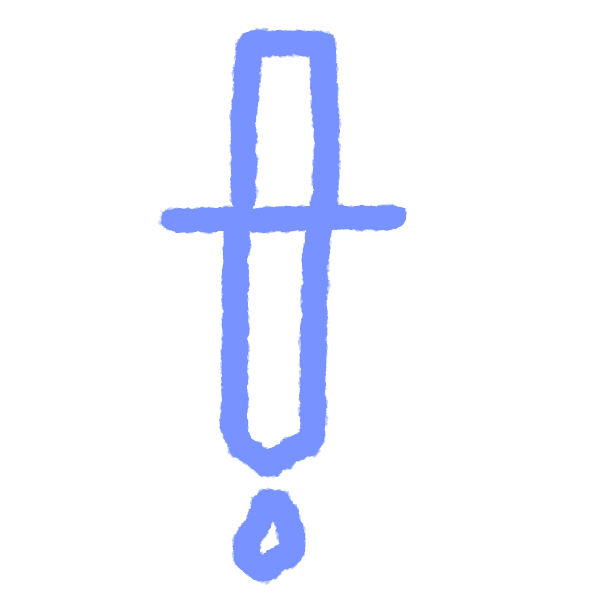 An image of a dagger dripping, symbolically representing Treachery.