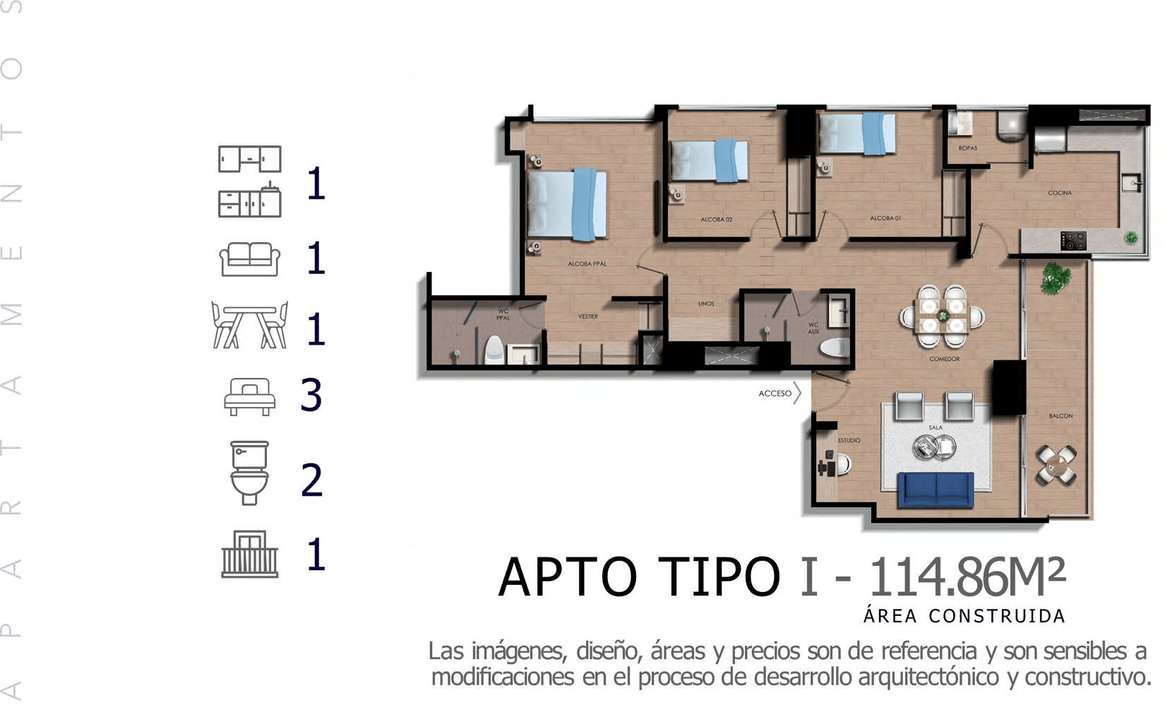 Apartamento Tipo I