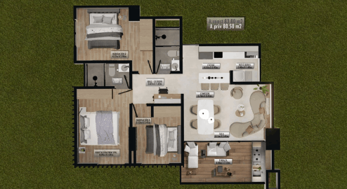 Apartamentos Tipo 1