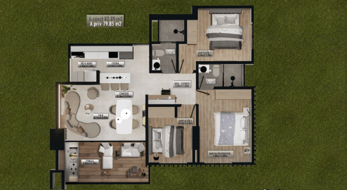 Apartamentos Tipo 2
