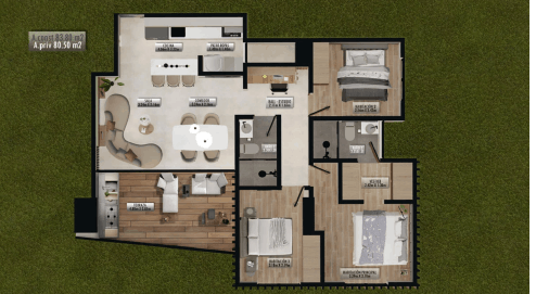Apartamentos Tipo 4