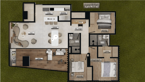 Apartamentos Tipo 6