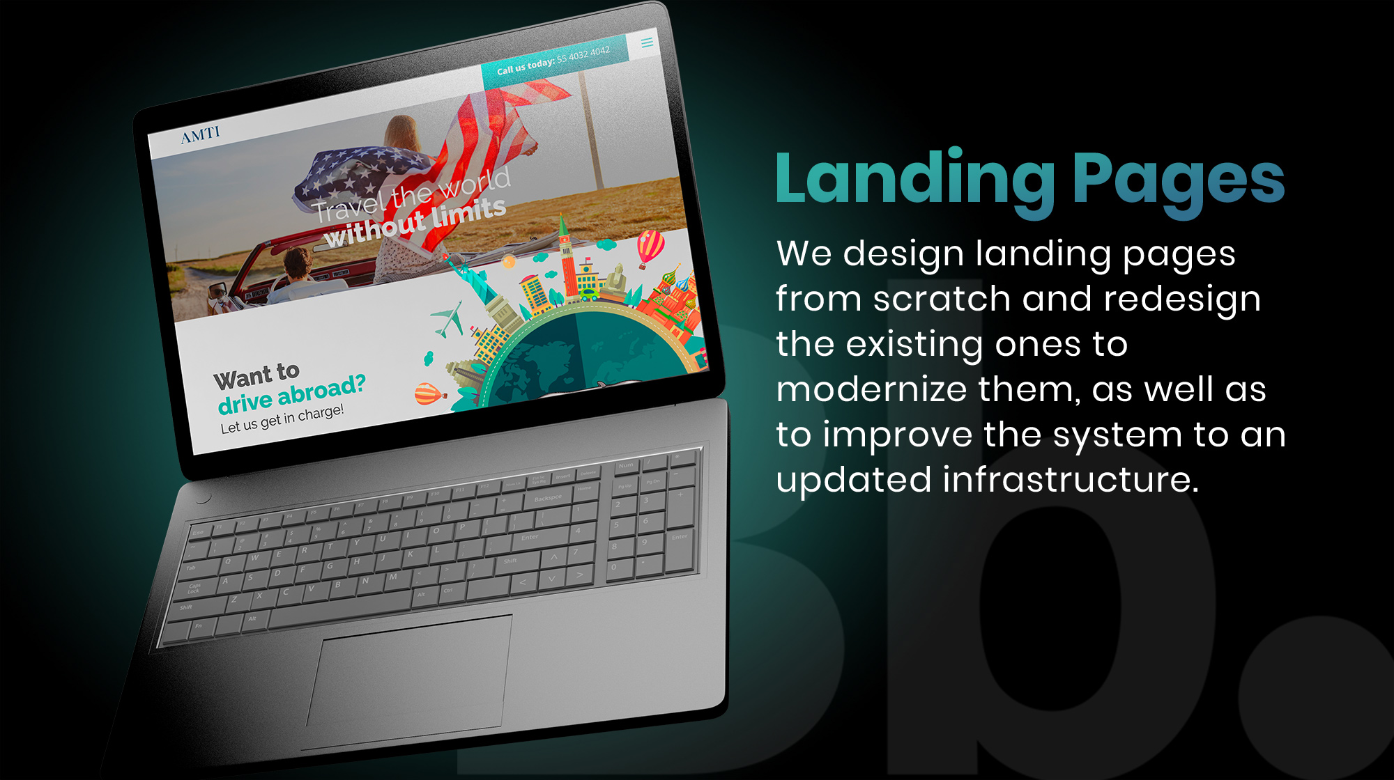 Landing pages