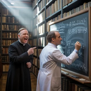 Alt-La gran diferencia entre los libros de Ciencia y los de Religión explicada muy sarcásticamente por Ricky Gervais
