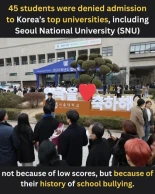 Alt-Cuando las calificaciones no son suficientes: las universidades coreanas rechazan a 45 solicitantes por acoso escolar en el pasado [EN]
