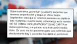 Alt-Las órdenes de rechazar pacientes en el hospital de Torrejón también se dieron por escrito: “Esta instrucción estaba clara”