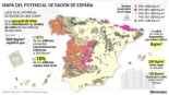 Alt-Mapa del radón en España, un factor de riesgo para el cáncer de pulmón: estas son las zonas con mayores emanaciones del subsuelo