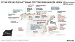 Alt-Banderas Negras 2026: estos son los 48 puntos del litoral español señalados por mala gestión y contaminación por Ecologistas en Acción