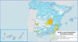 Masas de agua subterránea declaradas en riesgo en España