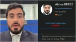 Alvise y Chat Control: anuncia voto y finalmente vota a favor